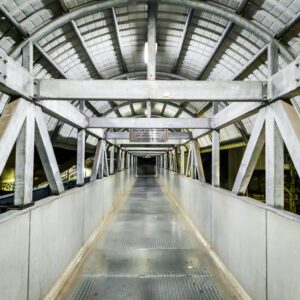 Aluminum-Steel Hybrid Space Frame