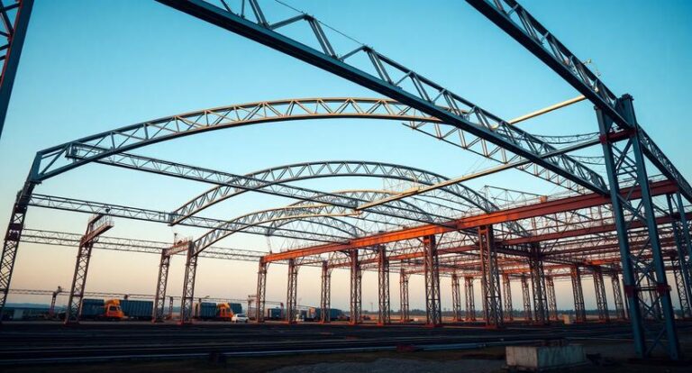 Curved Tube Truss Structure 1