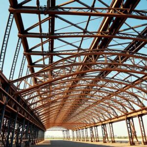 Curved Tube Truss Structure