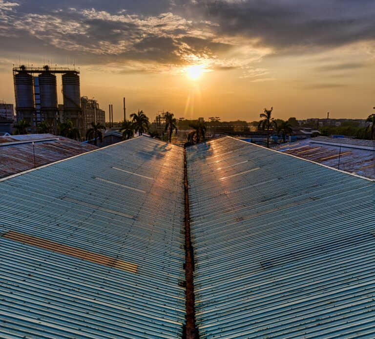 Industrial Steel Shed1