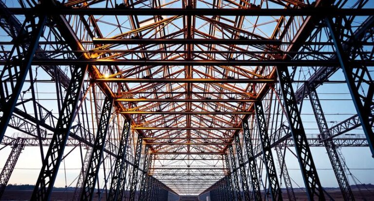 Industrial Tube Truss Frame 1
