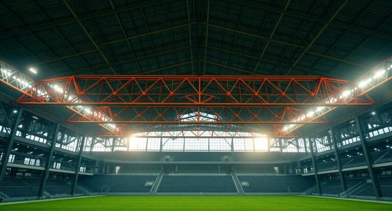 Stadium Tube Truss Structure 1