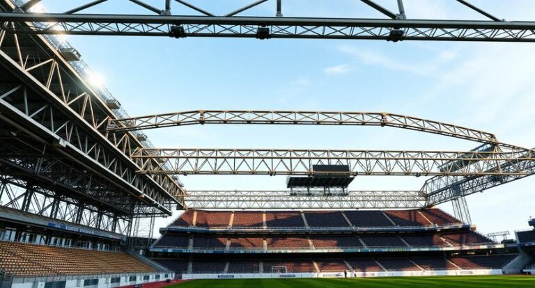 Stadium Tube Truss Structure