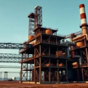 Steel Power Plant Structure