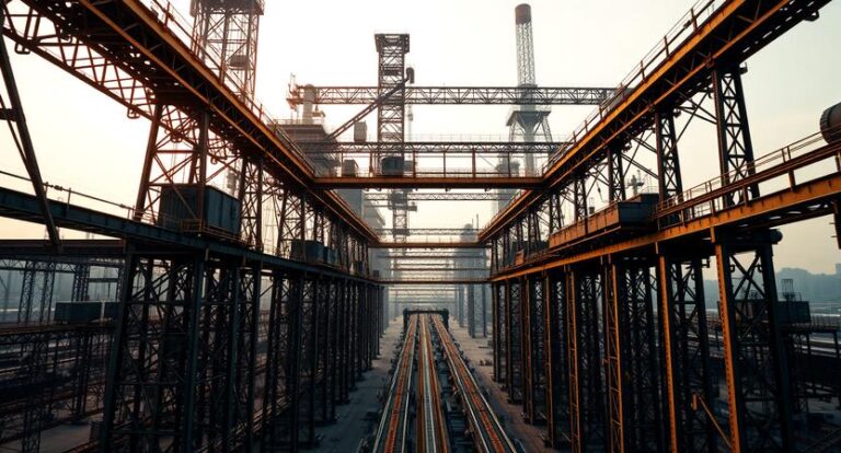 Steel Power Plant Structure 1