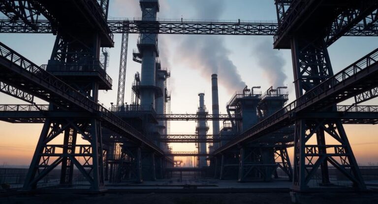 Steel Power Plant Structure 4