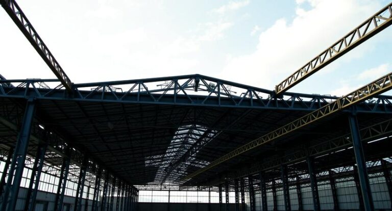 Steel Tube Truss Roof System